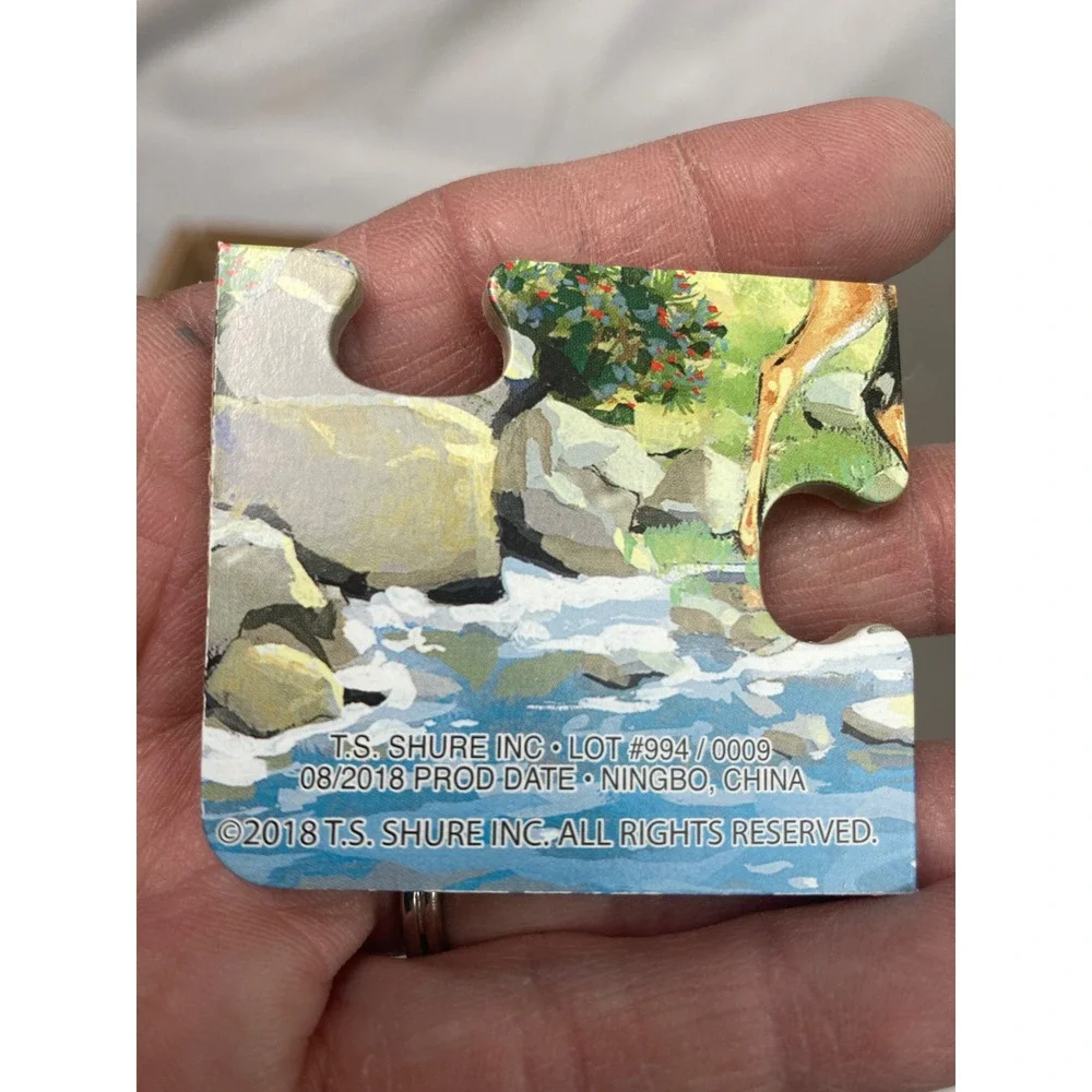 T.S. Shure Wooden‎ Tray Puzzle – 100 Pieces Trains w/ Poster – 2018 Complete